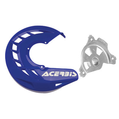 Acerbis X-Brake Front Disc Cover With Mounting Kit - Blue