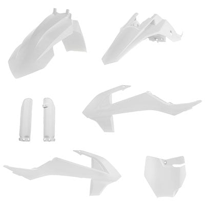 Acerbis Full Plastic Kit - 16 White