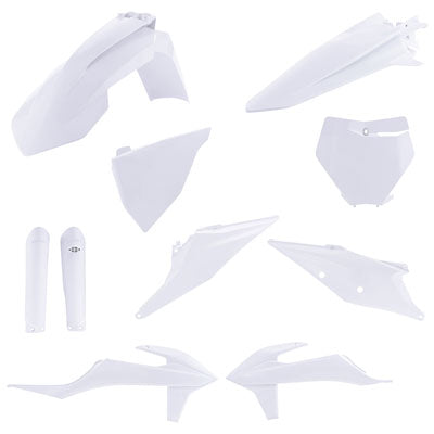 Acerbis Full Plastic Kit - 2020 White