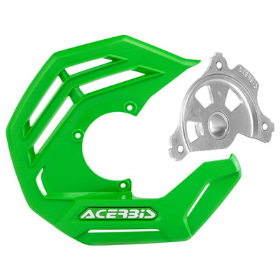 Acerbis X-Future Front Disc Cover With Mounting Kit - Kawasaki