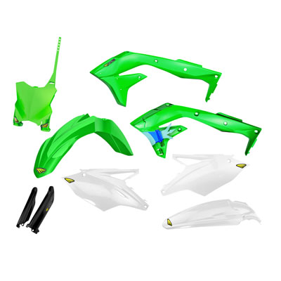 Cycra Powerflow Complete Body Kit - Flo Green