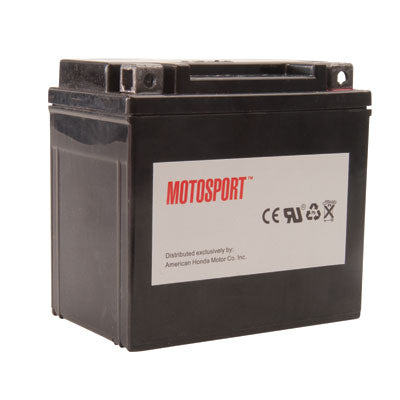Motosport Maintenance-Free Battery With Acid Gt4Lbs
