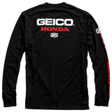100% Geico/Honda Raceday Long Sleeve T-Shirt