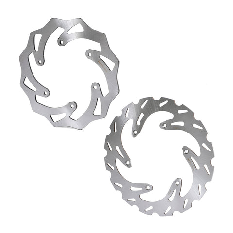 kentech-mx-parts-accessories - BRAKE DISC ROTOR KTM FRONT & REAR 125-500SX/F EGS EXC XCF/W FREERIDE - KENTECH MX PARTS & ACCESSORIES - 