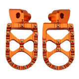 kentech-mx-parts-accessories - FOOT PEGS KTM CNC BILLET ALUMINIUM 57mm WIDE 950-1290 Enduro Adventure Super MOTO/R - KENTECH MX PARTS & ACCESSORIES -