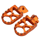 kentech-mx-parts-accessories - FOOT PEGS KTM CNC BILLET ALUMINIUM 57mm WIDE 950-1290 Enduro Adventure Super MOTO/R - KENTECH MX PARTS & ACCESSORIES -