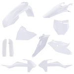 Acerbis Full Plastic Kit - 2020 White