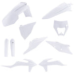Acerbis Full Plastic Kit - 2020 White