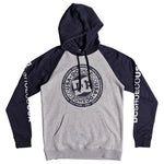 DC Circle Star Raglan Hooded Sweatshirt