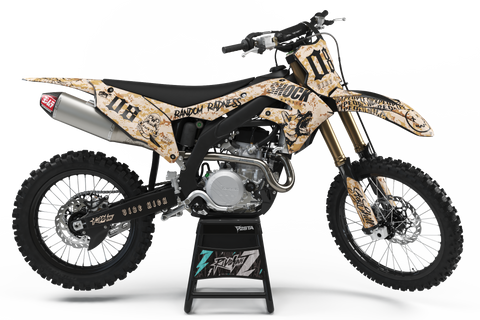 Shock Mansion 'Vibe High Beige Camo' Kit - Husqvarna