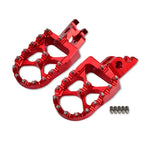 K-4 Foot Pegs Honda Cnc Billet 57Mm Wide Cr/F 125R-450R/X Crf250L/M Crf250Rally 2002-2019