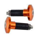 kentech-mx-parts-accessories - BAR ENDS 28mm KTM ORANGE - KENTECH MX PARTS & ACCESSORIES - 