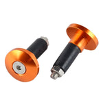 kentech-mx-parts-accessories - BAR ENDS 28mm KTM ORANGE - KENTECH MX PARTS & ACCESSORIES - 