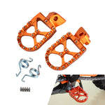 kentech-mx-parts-accessories - FOOT PEGS KTM CNC BILLET ALUMINIUM 57mm WIDE 950-1290 Enduro Adventure Super MOTO/R - KENTECH MX PARTS & ACCESSORIES - 