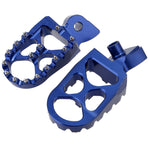 K-4 Foot Pegs Beta Cnc Billet 57Mm Wide Rr250-Rr520 2010-2018 Blue