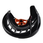 Front Brake Disc Rotor Guard KTM 125-530 EXC/F 2003-2015 Black