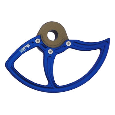 7602 Racing Front Disc Guard - Blue