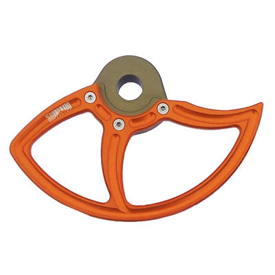 7602 Racing Front Disc Guard - Orange